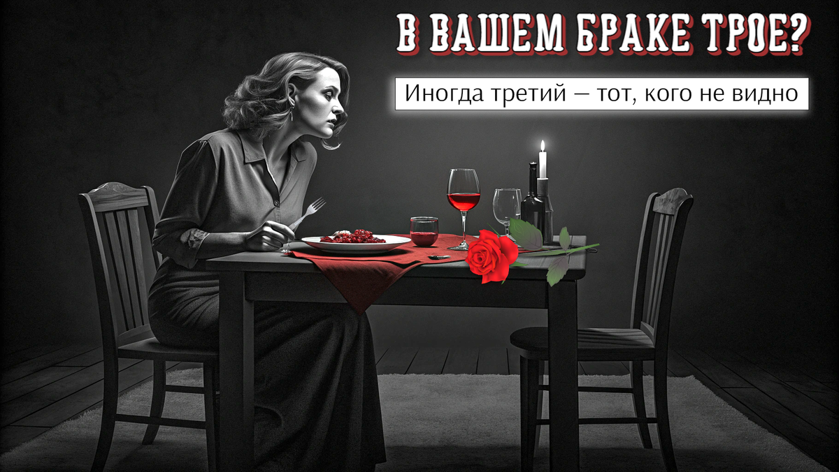 Синдром пустого стула: Почему самый опасный третий в браке — тот, которого нет. Призрак мужчины, которого вы когда-то не выбрали