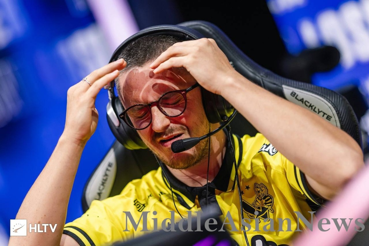 член команды Vitality после поражения