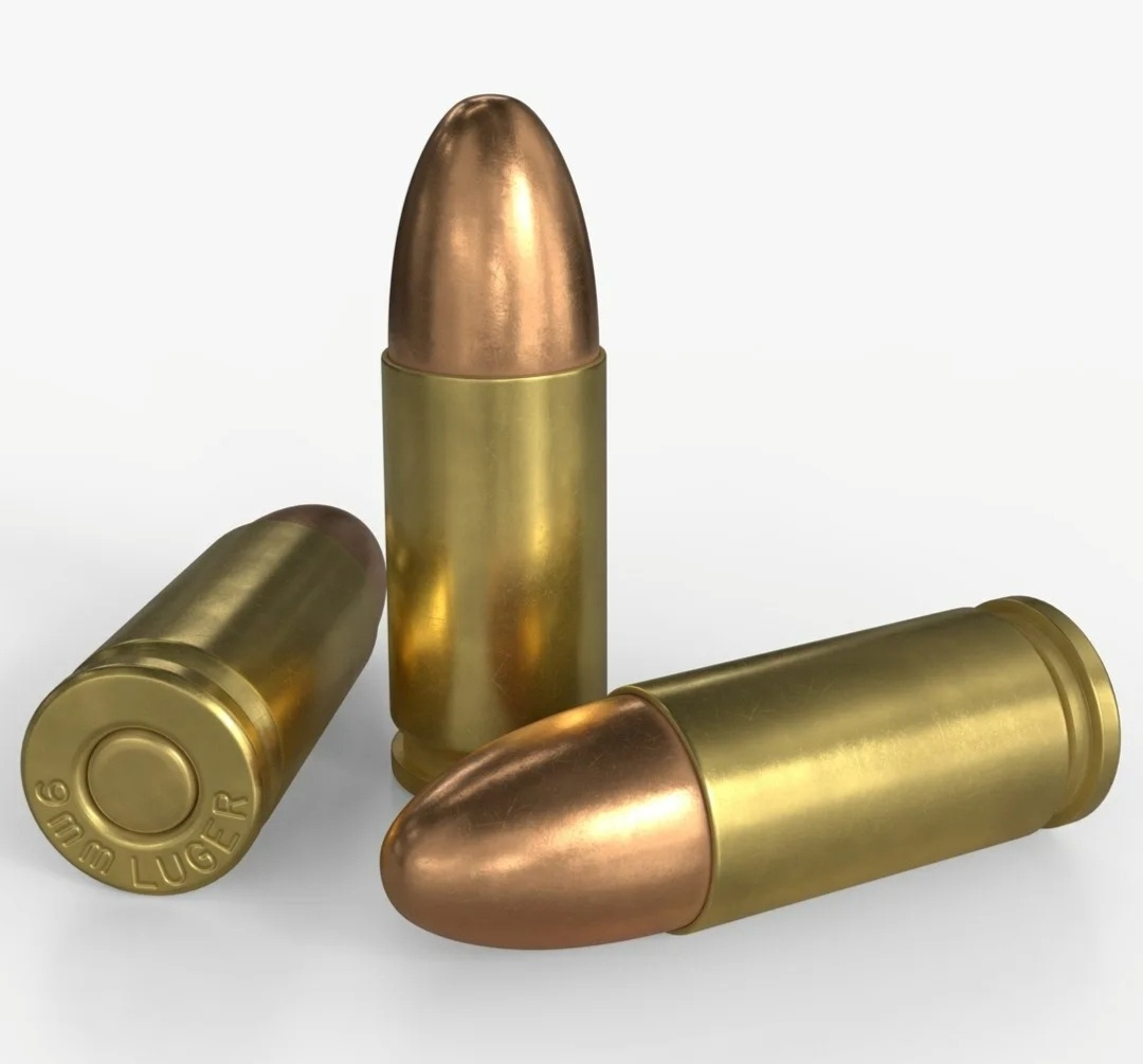 Патрон LUGER 9мм(парабеллум)