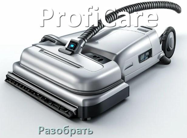 
Как разобрать пылесос ProfiCare и открыть крышку