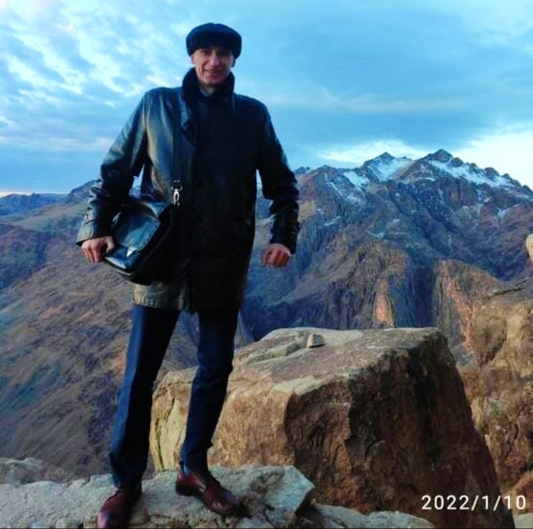 Я на вершине горы Синай