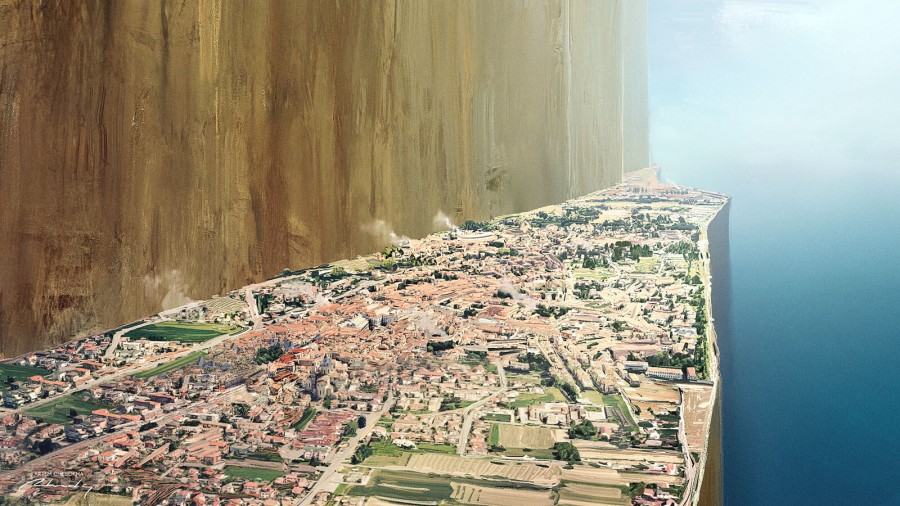 Иллюстрация к роману "Град обреченный". Изображение взято из открытых источников.