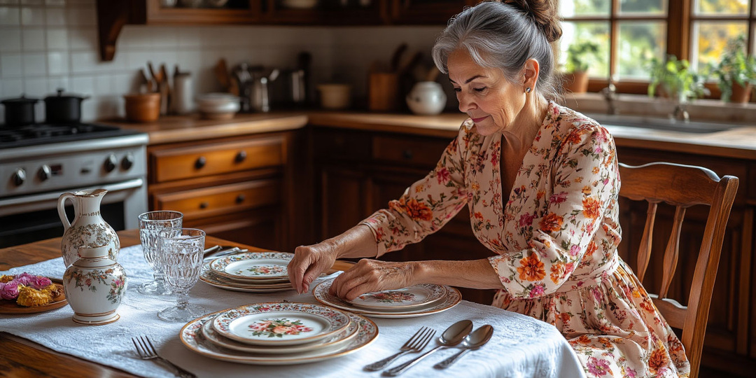 «Слушай, внучок: как стол накрыть, чтоб гости аж ложки роняли!