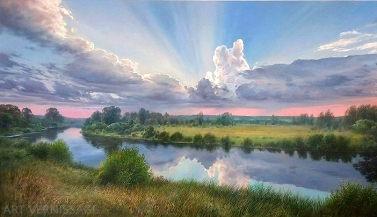 Автор- художник ВячеславПалачев. Источник изображения : Яндекс картинка.