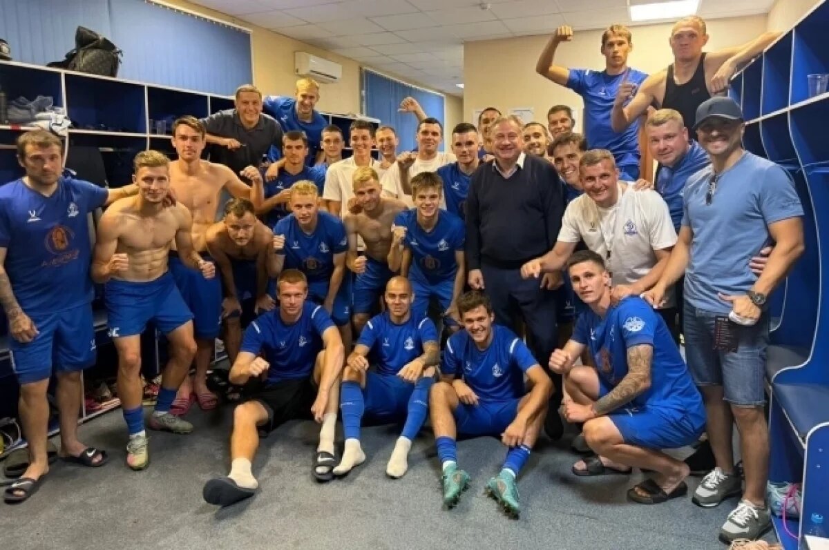    Брянские динамовцы со счетом 1:0 выиграли у пензенского «Зенита»