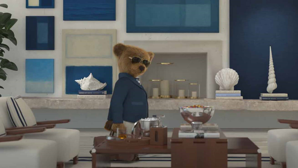Кадр из мультфильма про поло-медведя Ralph Lauren .📷Фото: @Ralph Lauren