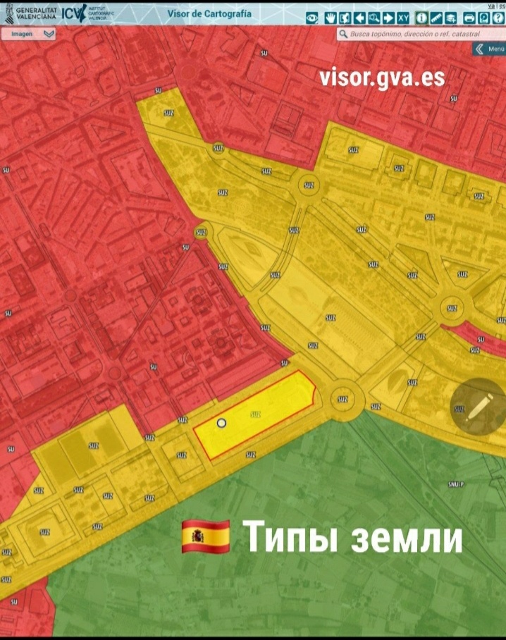 Типы земельных участков в Испании