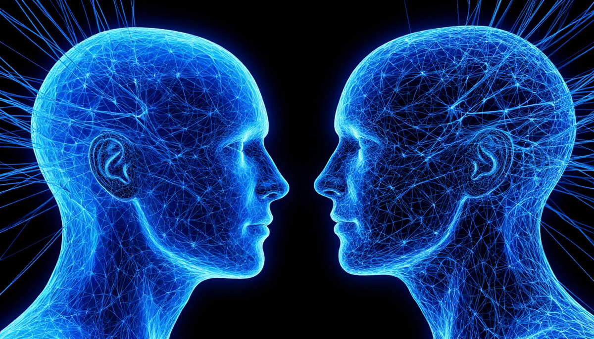 Забавно. Это изображение создала нейросеть "Шедеврум" по запросу: "Создать образ нейросети "Gemini" в высоком разрешении с надписью "Gemini" При этом саму надпись "Gemini" на рисунке сам "Шедеврум" размещать отказался наотрез. Конкуренция, однако... 