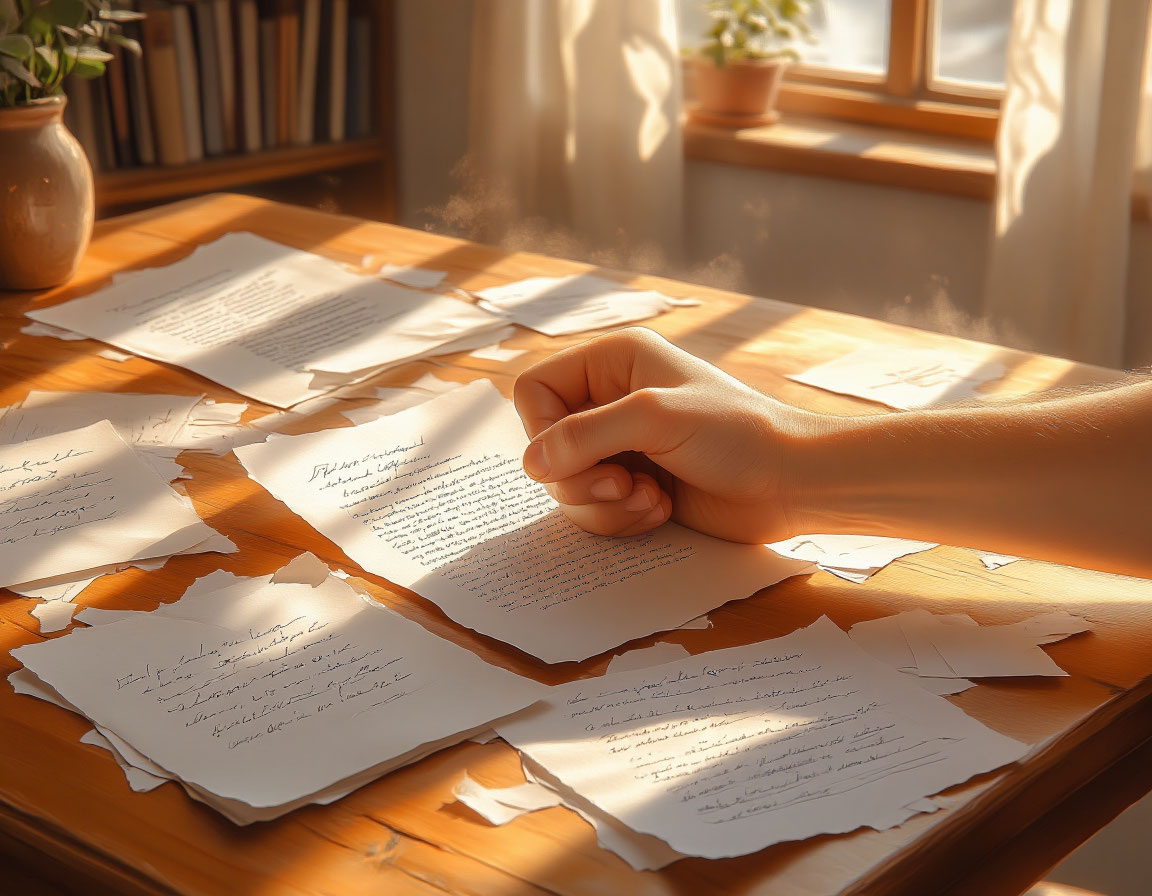 Бумага — это наш верный союзник. Она способна как сохранить что-то для нас, так и помочь нам освободиться от чего-то.