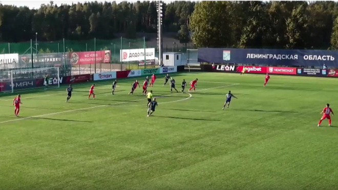Фото: скриншот видео из Телеграм-канала ФК «Ленинградец»