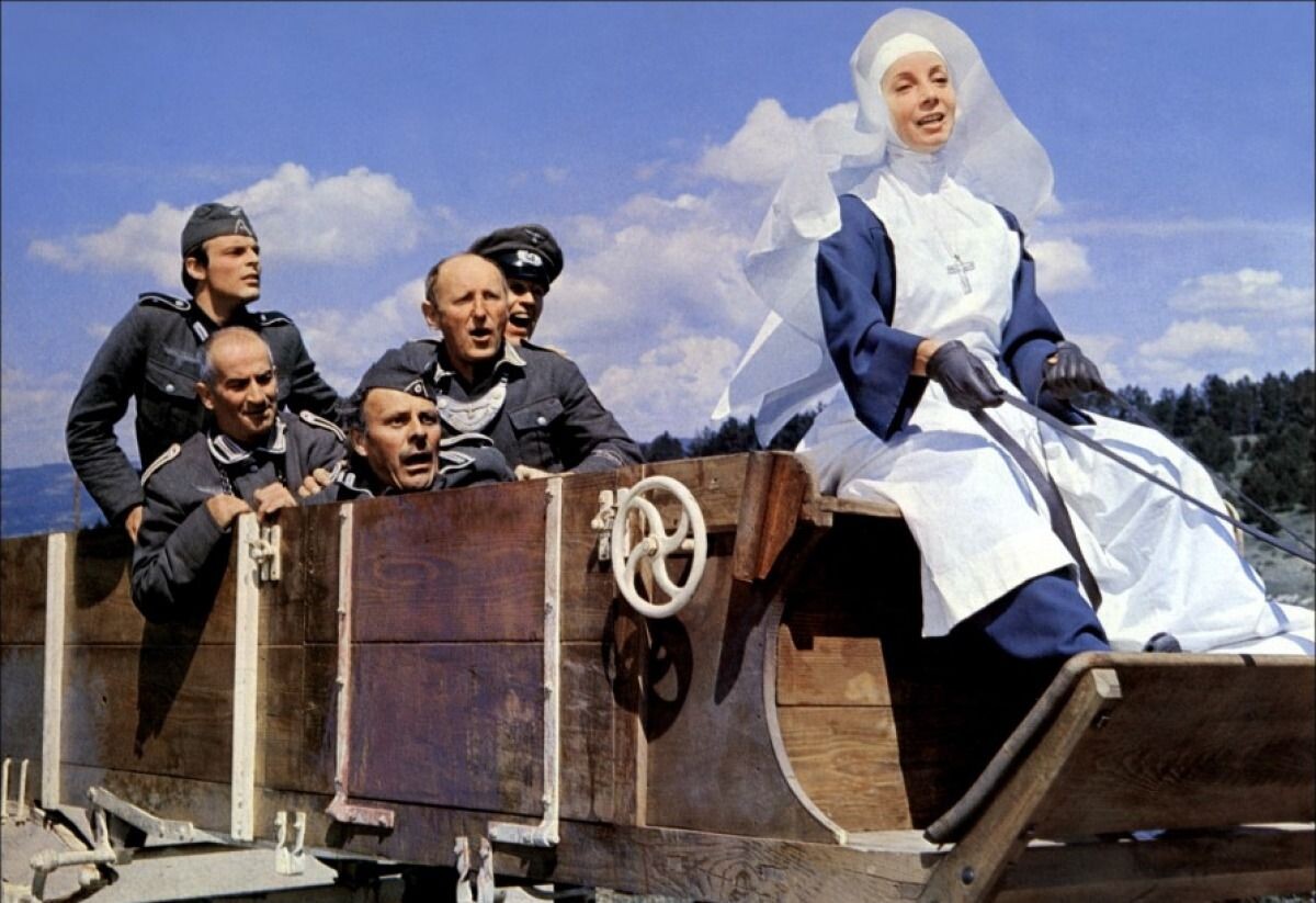 Кадр из фильма "Большая прогулка" (1966)