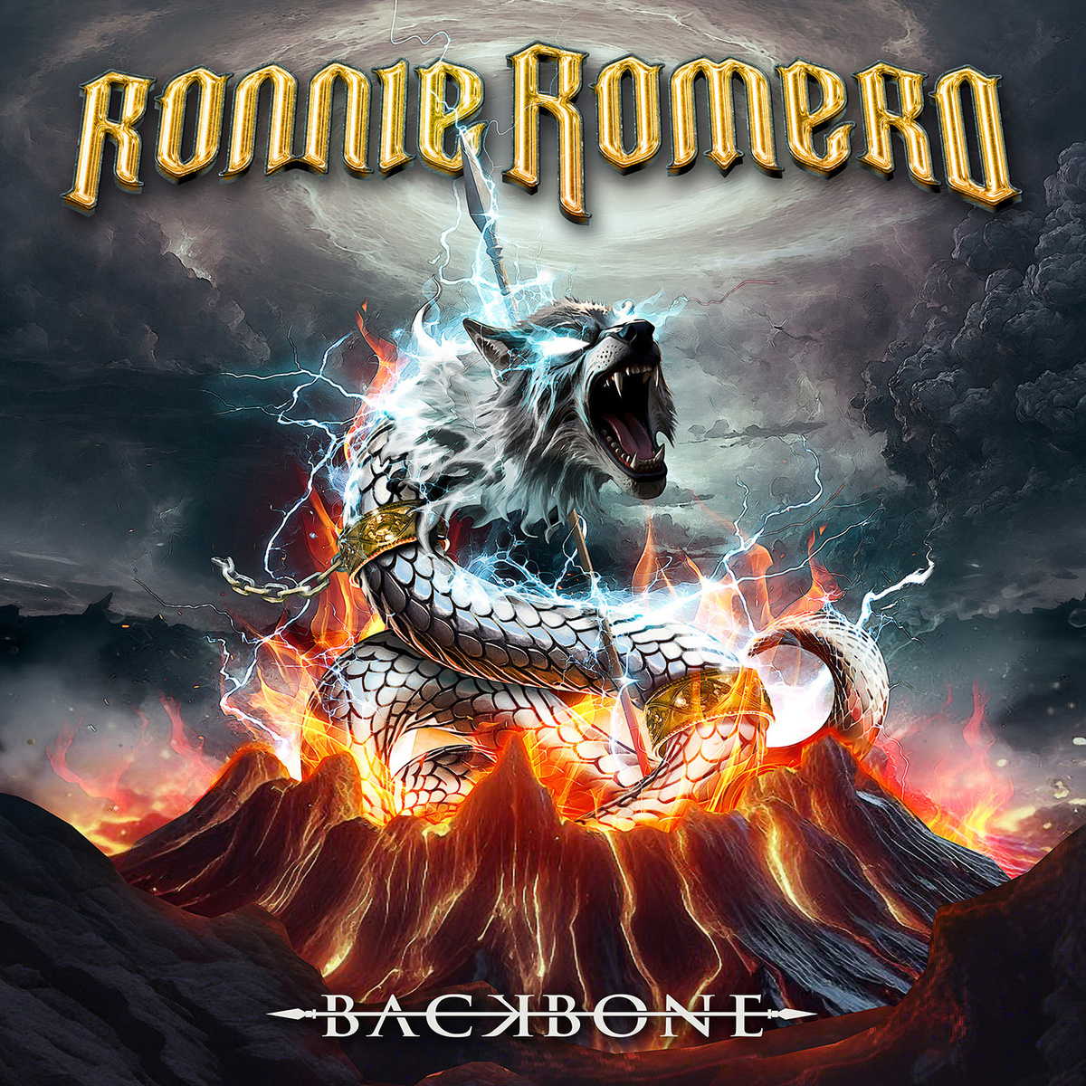 Обложка нового альбома RONNIE ROMERO Backbone