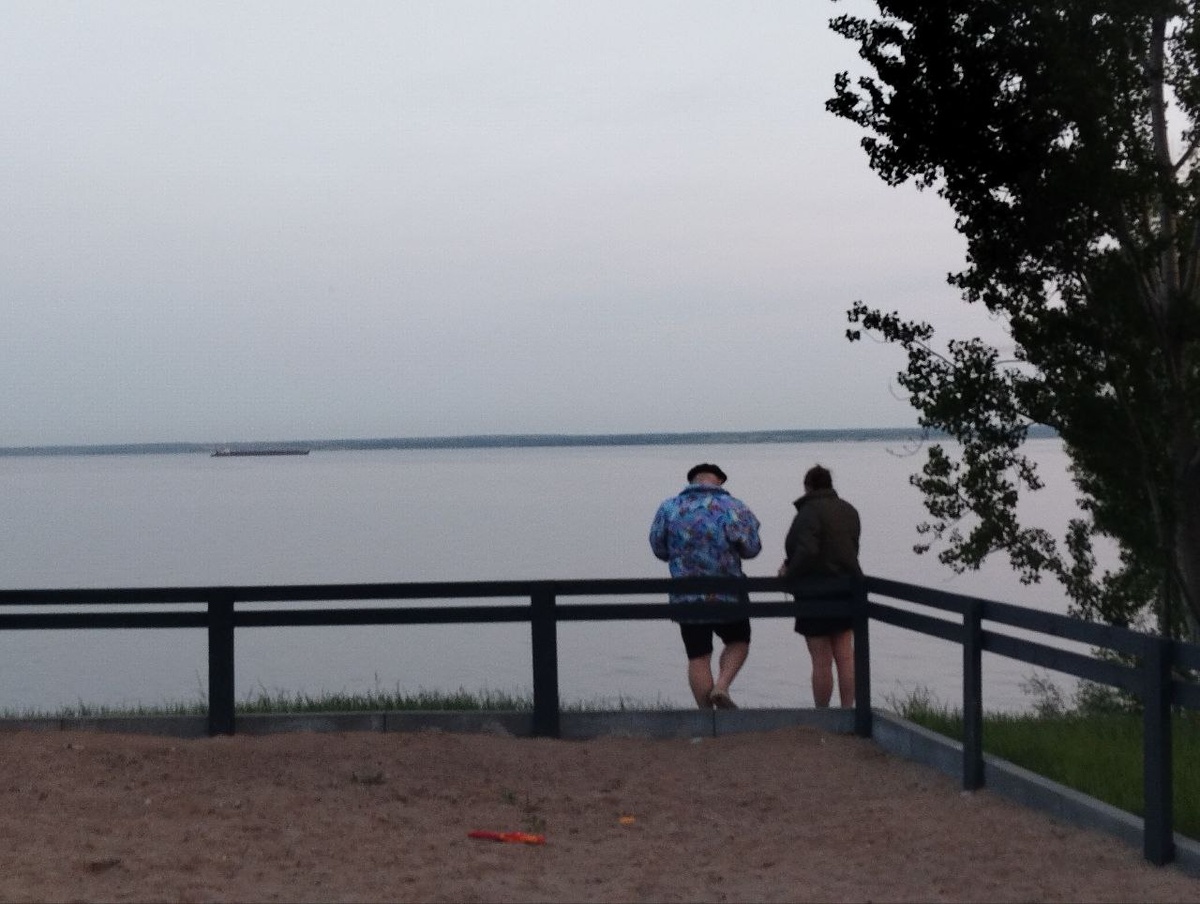 Набережная в Подстёпках Ставропольского района Самарской области