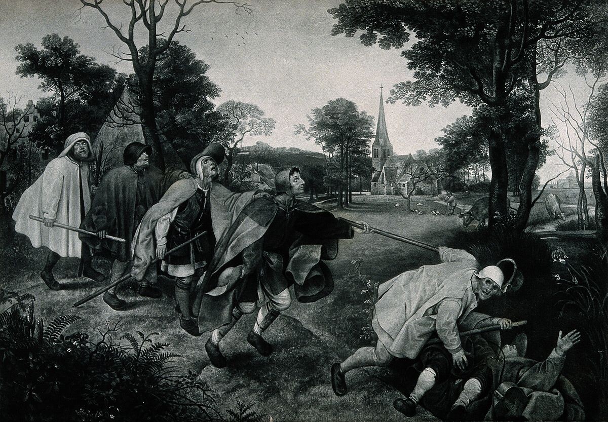 Питер Брейгель старший "Притча о слепых"