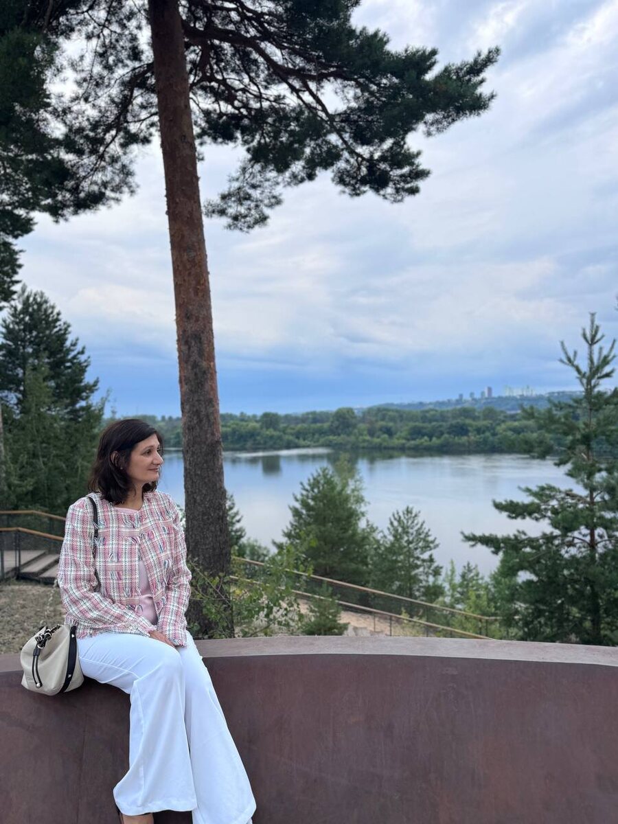 На противоположном берегу Нижний Новгород