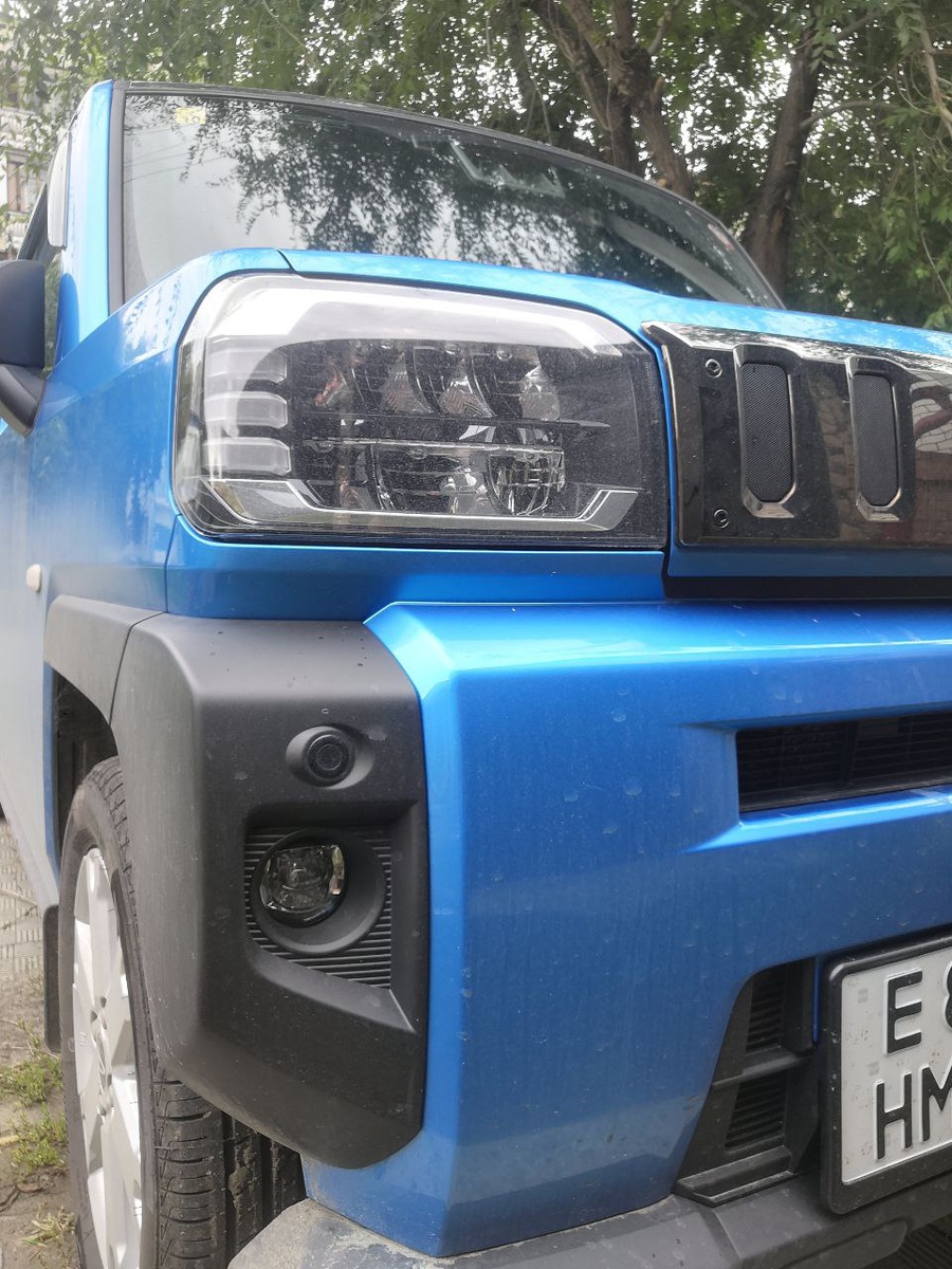 Танки не моют ) Элементы экстерьера Дайхатсу Тафт