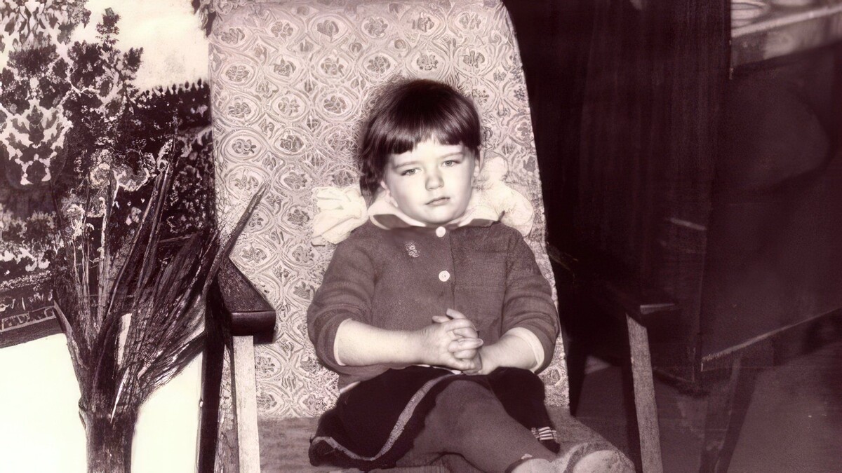    Марина Александрова в детстве