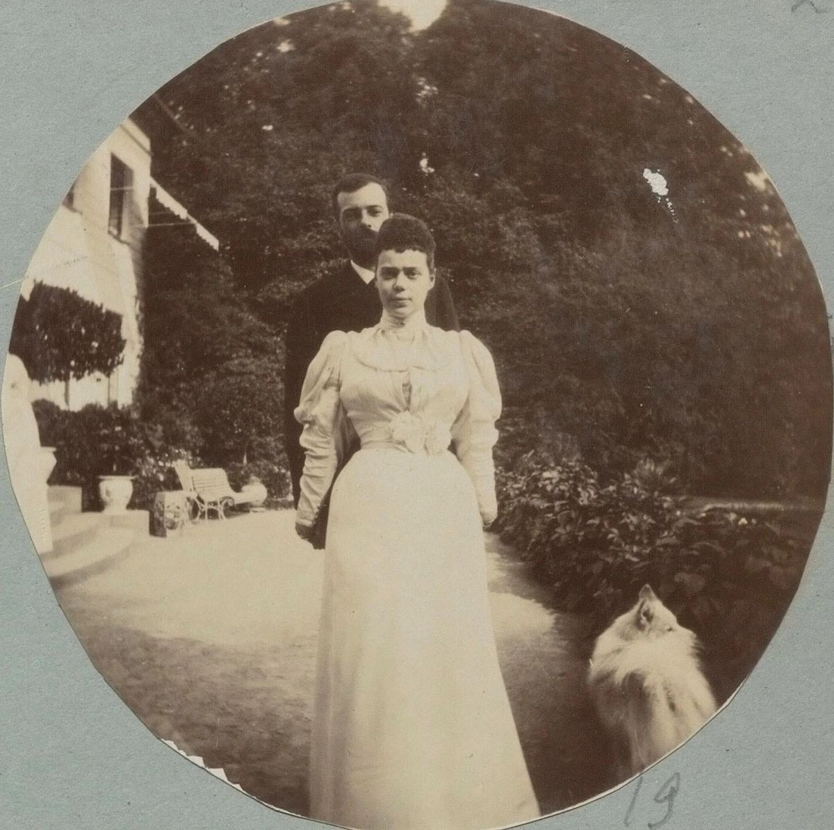 Великая княгиня Ксения с мужем великим князем Александром (Сандро). Фото из интернета