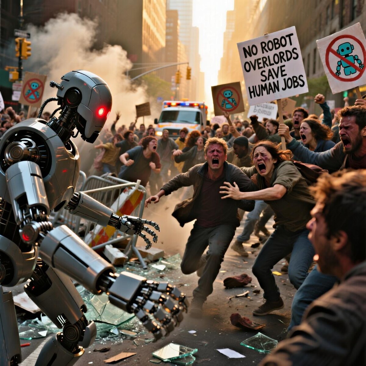 Не до такой степени, конечно, но перспективы жутковатые