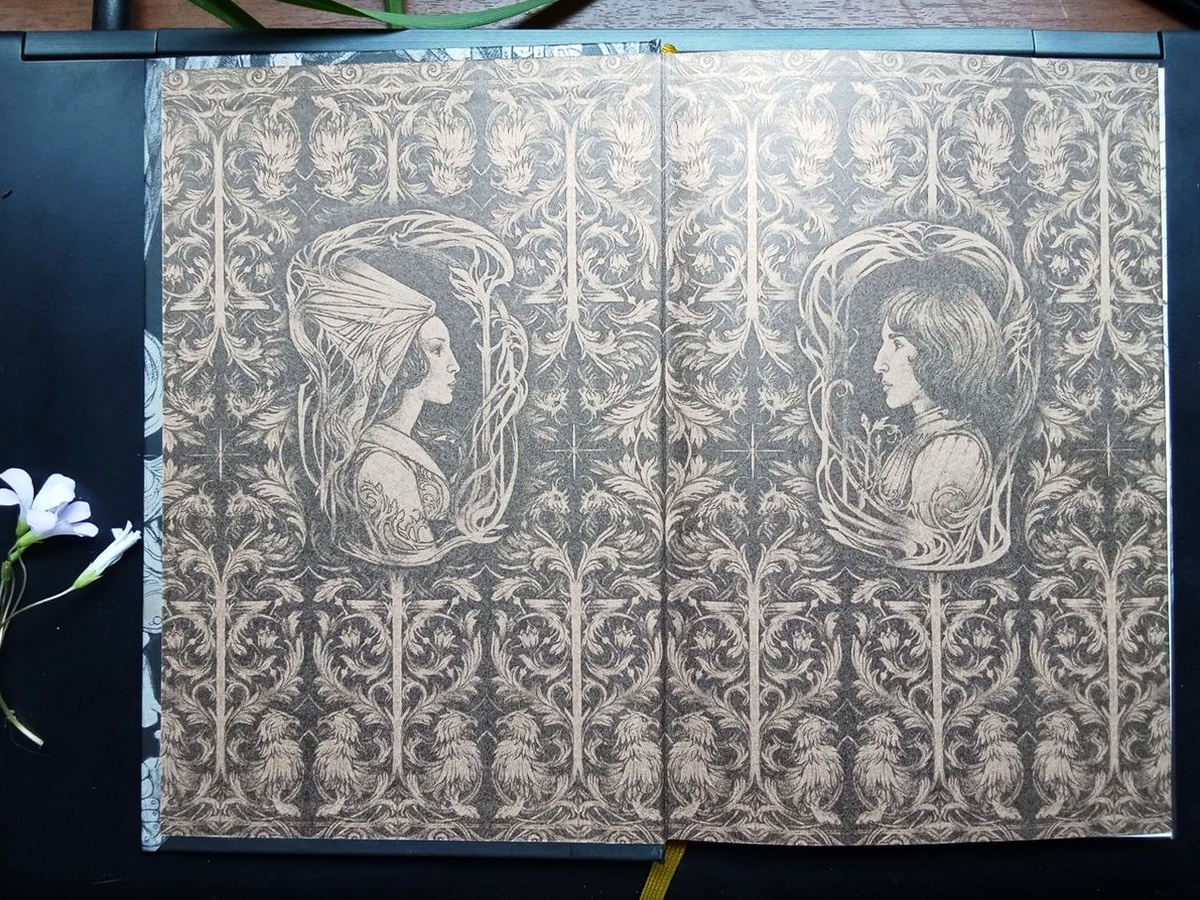 Оформление форзаца