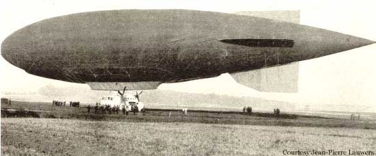 Мягкий дирижабль, 1910‑е годы