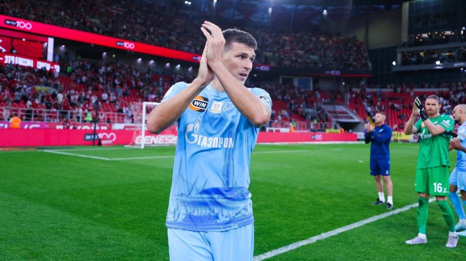    Соболев не праздновал гол в ворота "Спартака". Фото: ФК "Зенит"