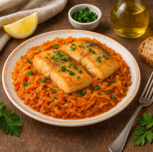 Рыба с тушёной капустой рецепты от Дарики