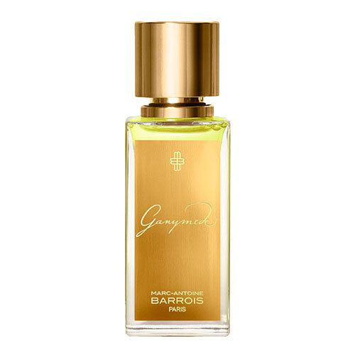 Ganymede Marc-Antoine Barrois — это аромат для мужчин и женщин, он принадлежит к группе древесные пряные. Ganymede выпущен в 2019 году. Парфюмер: Quentin Bisch. Верхние ноты: Шафран и Итальянский мандарин; средние ноты: Китайский османтус, Лист фиалки и Бессмертник; базовые ноты: Минеральные ноты, Замша, Akigalawood, Мускус, Кедр и Пачули.