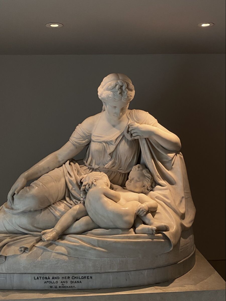 Латона-мать Аполлона и Артемиды( Диана рим.версия)