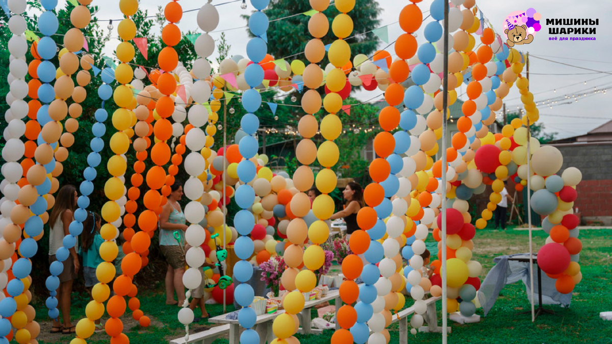 Бусы из шаров: как собрать тренд оформление 2025 года