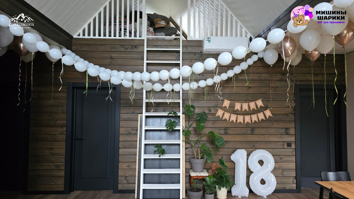 Как сделать бусы из шаров