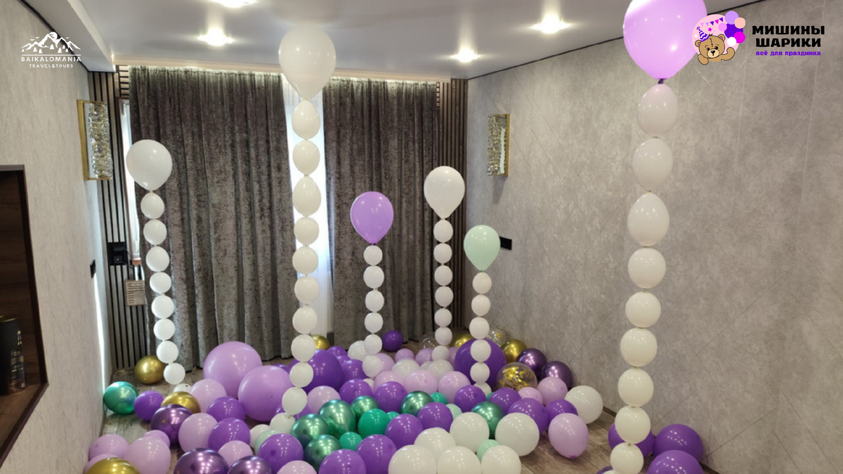 Бусы из шаров своими руками