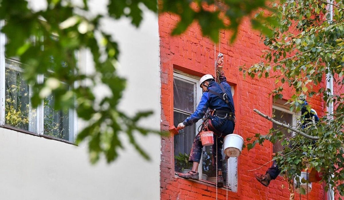     Капремонт дома. Источник: mos.ru Автор фото: Пресс-служба Мэра и Правительства Москвы