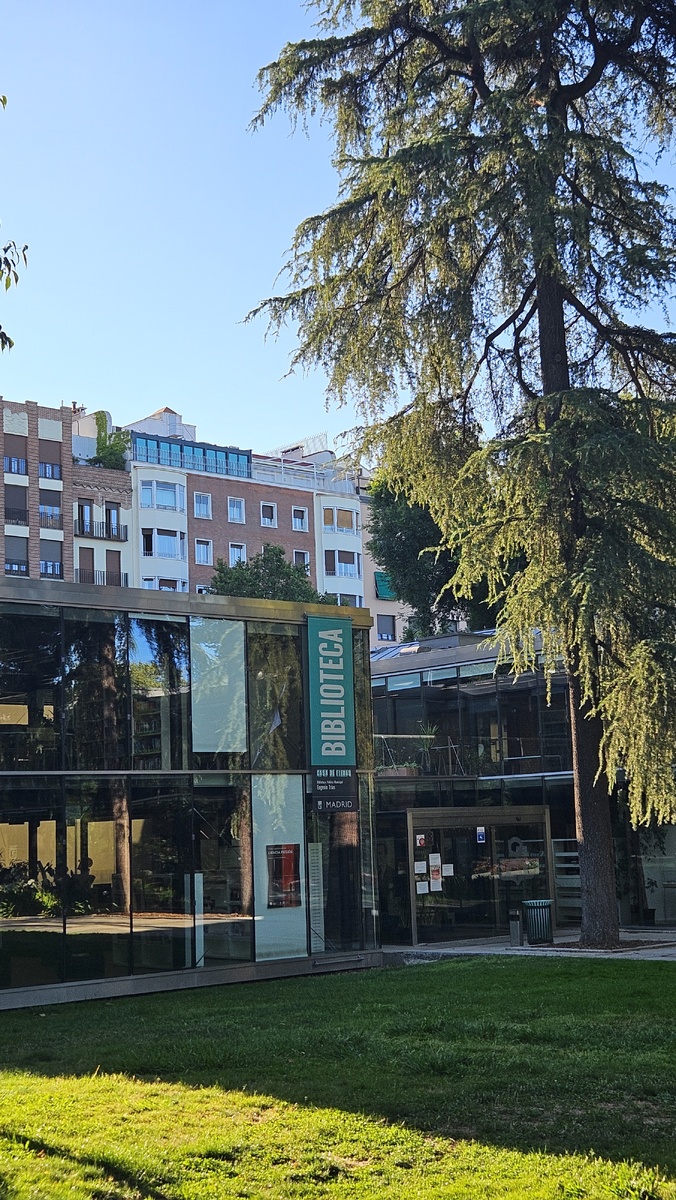 Библиотека в Мадриде 
