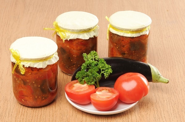    Баклажанное лечо