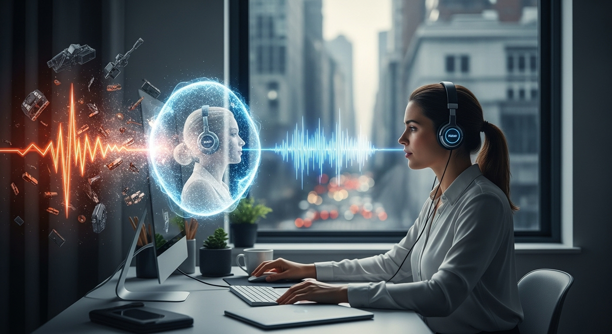 Krisp использует искусственный интеллект для мгновенного удаления фоновых шумов во время звонков. Подходит для работы в любых условиях, обеспечивая кристально чистую связь без отвлекающих звуков.