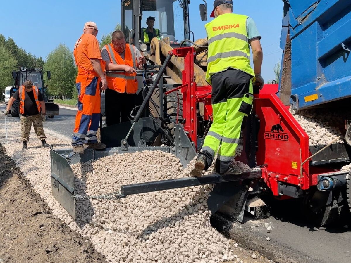 Для отсыпки дорожных обочин любыми материалами без ограничений.