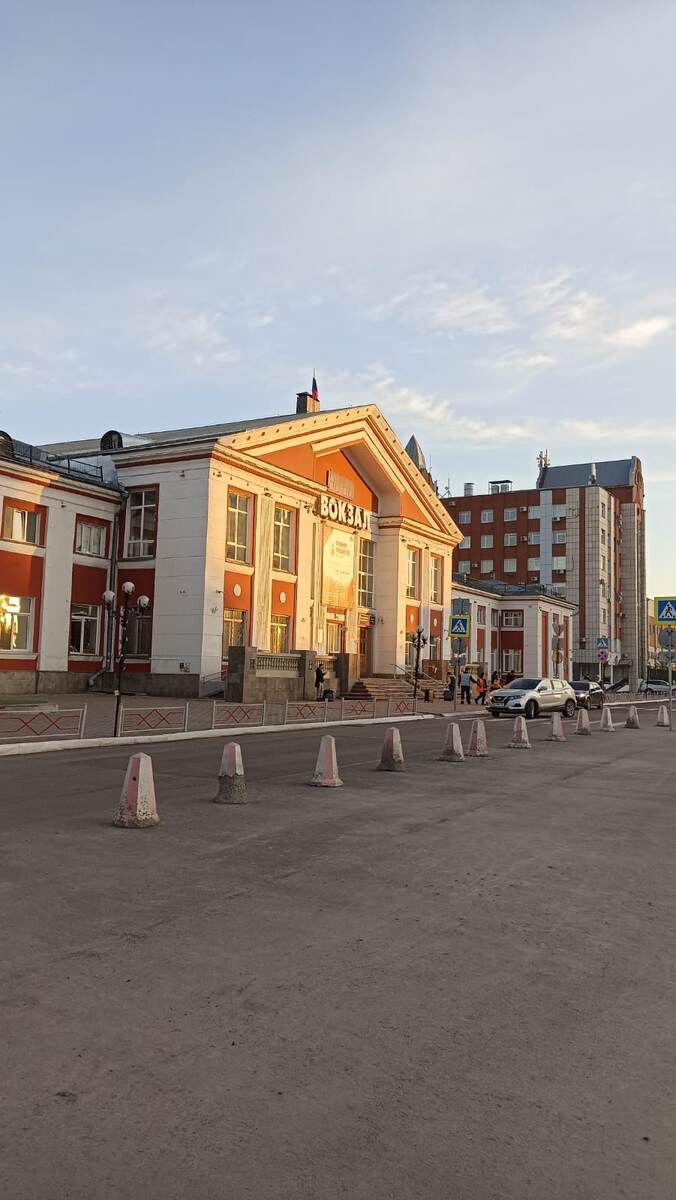 Вокзал в Барнауле