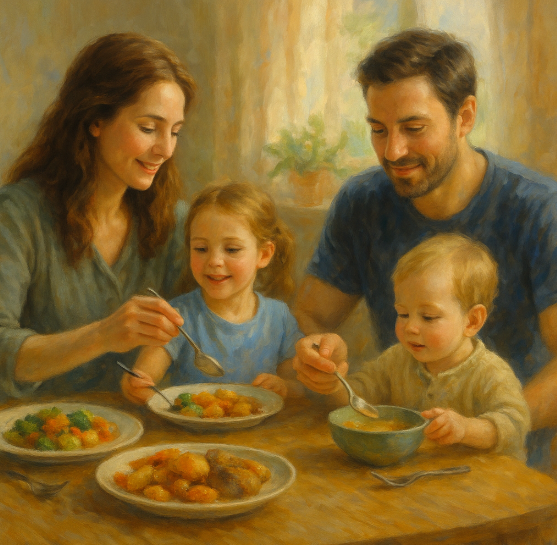 Как составить сбалансированное меню на неделю для семьи с детьми 