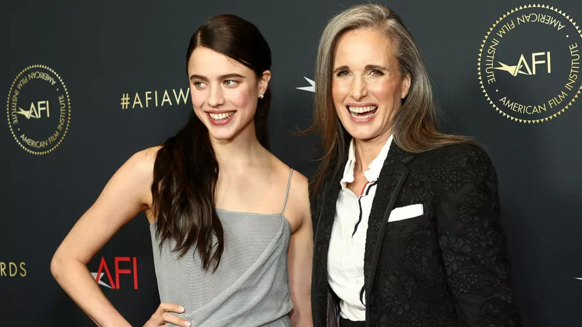    Энди Макдауэлл с дочерью. Фото: Getty images