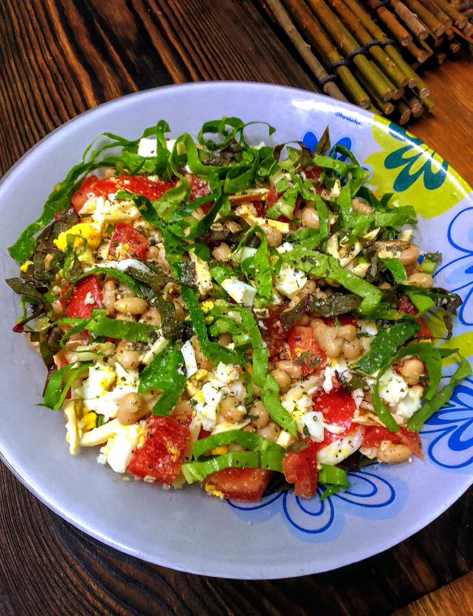 Это старое фото, но салат этот))