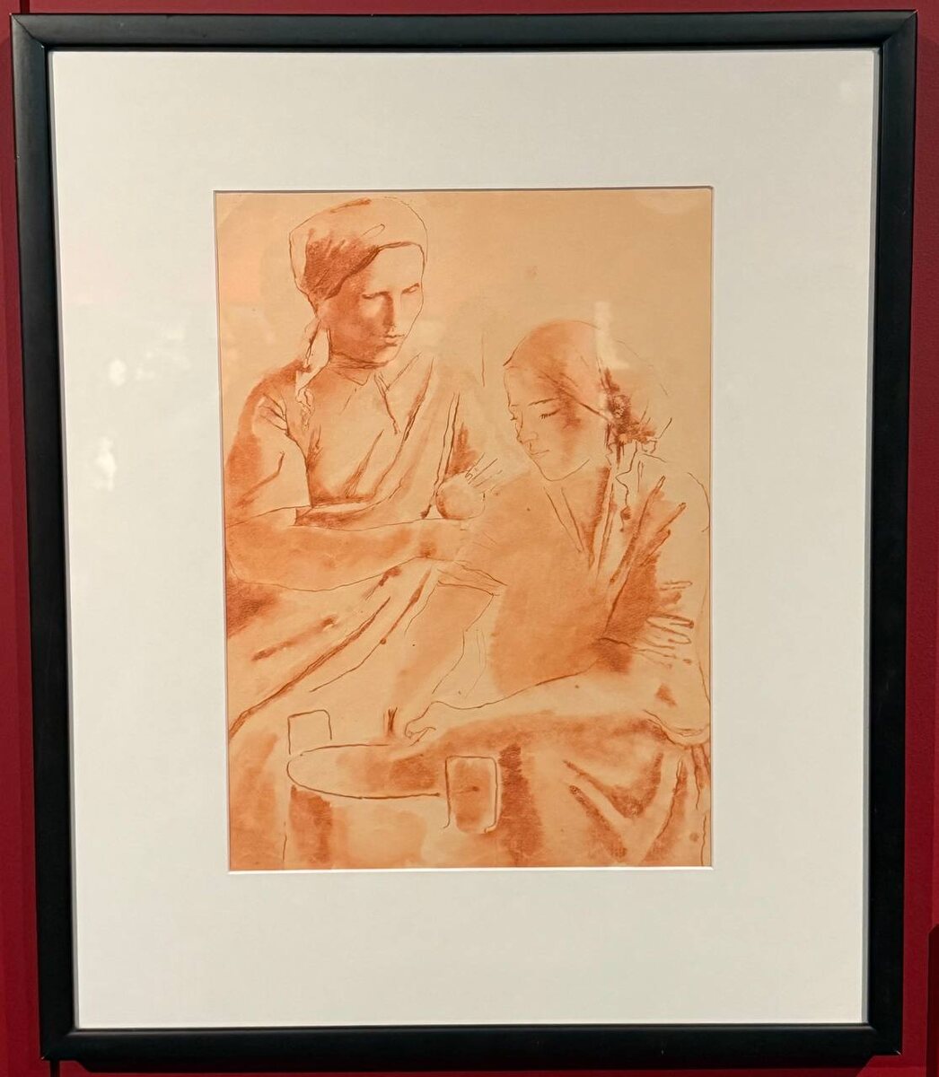 Александр Самохвалов. В кухне. Из серии " В коммуне "Ленинский путь" "(1931)