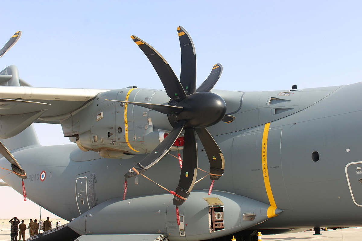 Турбовинтовой двигатель и пропеллер A400M