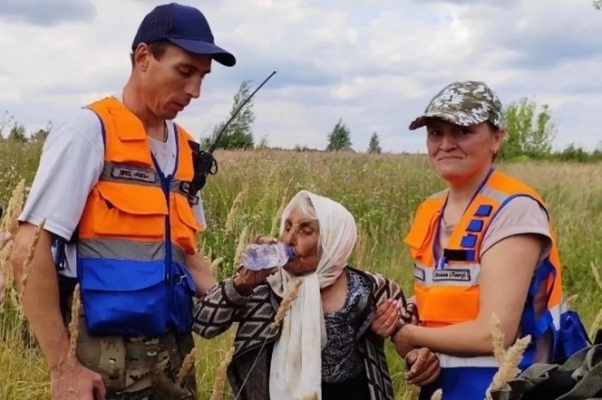    В Нижегородской области спасли 110-летнюю бабушку: её искали три дня