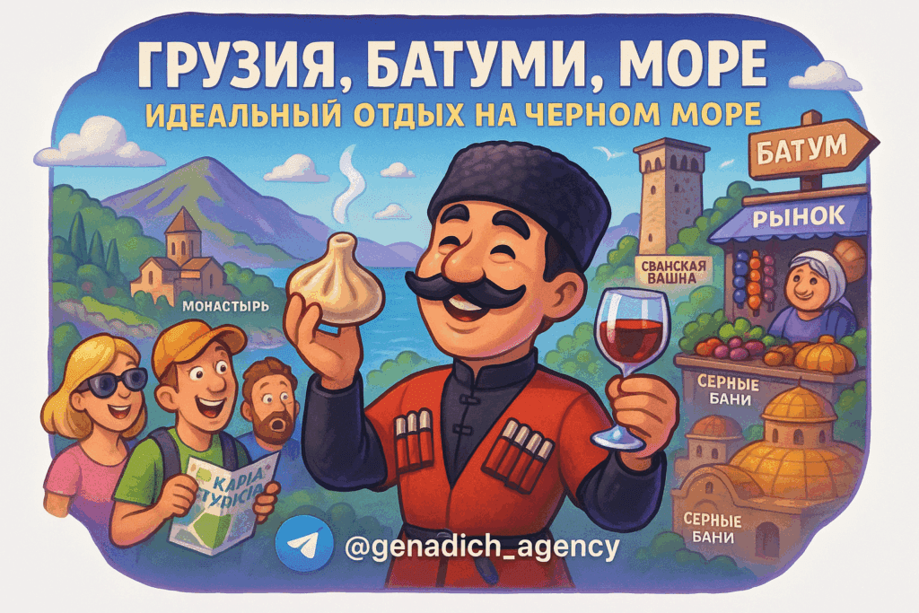    Грузия, Батуми, море: идеальный отдых на Черном море genadich