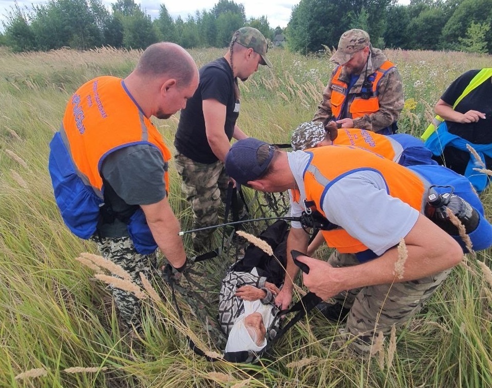    Несмотря на такой большой возраст, нижегородка еще бодро передвигается, однако имеет рассеянный склероз