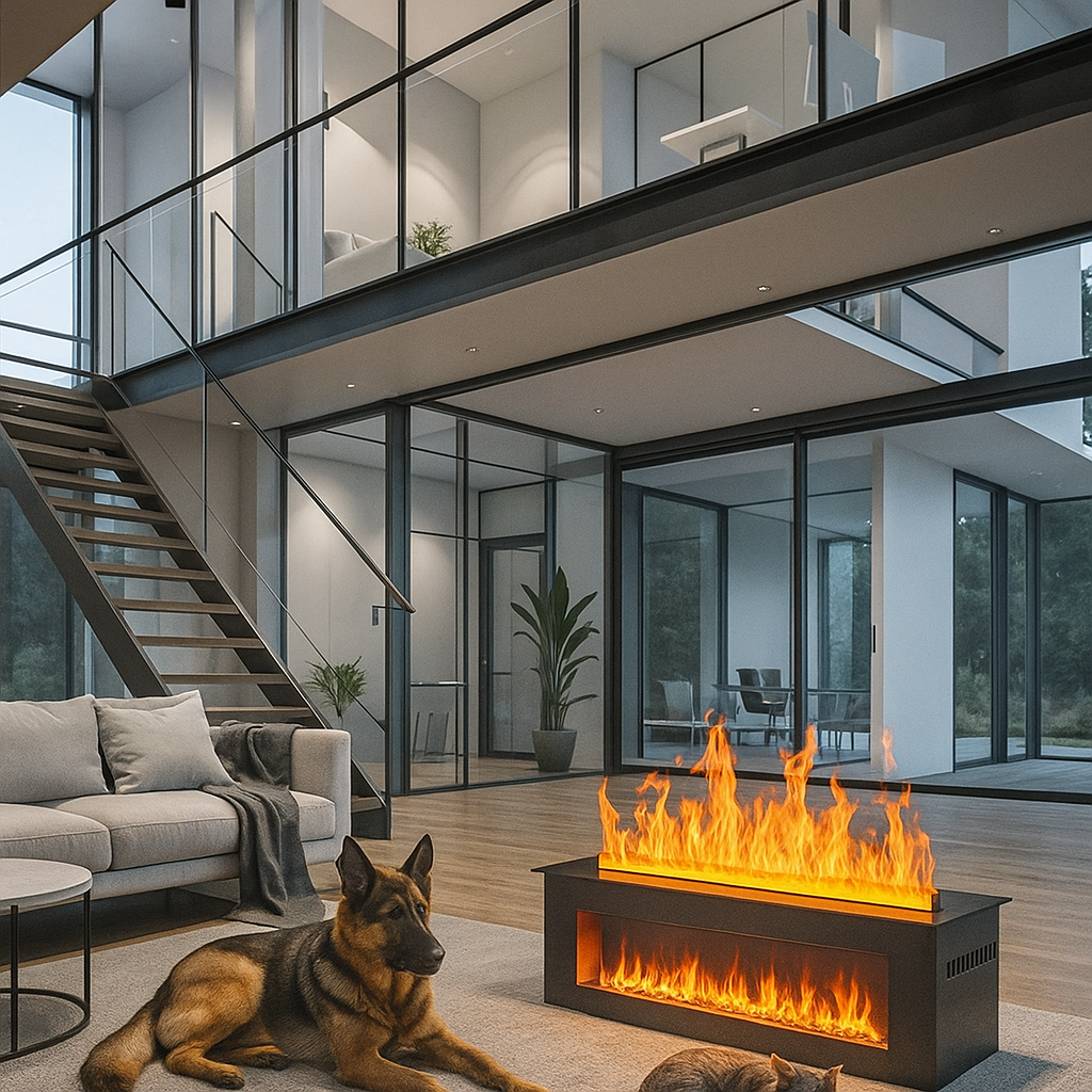    Паровой камин Airtone Misty 750: уют и здоровье в каждой капле пара для вашего дома Kamin