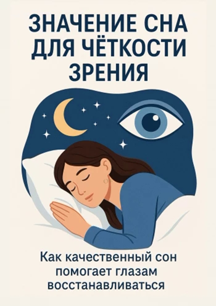 Как качественный сон помогает глазам восстанавливаться?