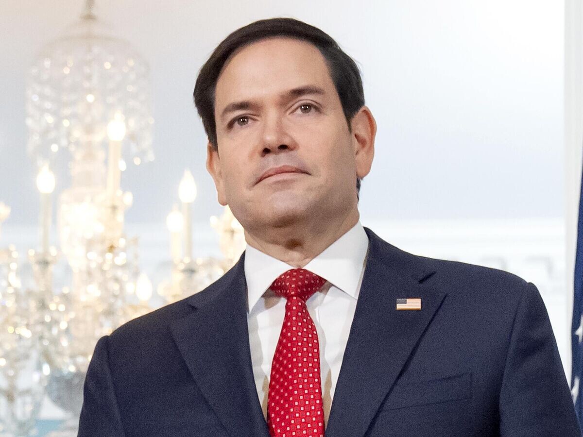    Госсекретарь США Марко Рубио© AP Photo / Mark Schiefelbein