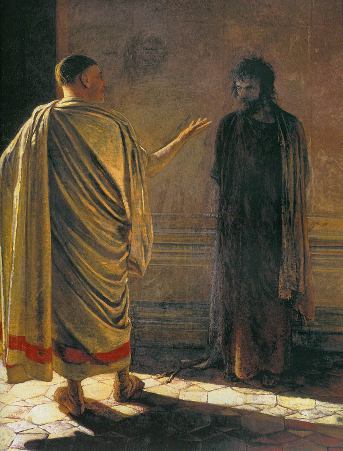 Н. Ге, "Что есть истина?".